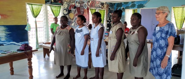 Dresses made in Judy's advanced class small