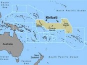 Kiribati map