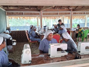Sewing room, Malaita Island