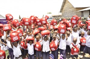 school bags Sewaid Congo